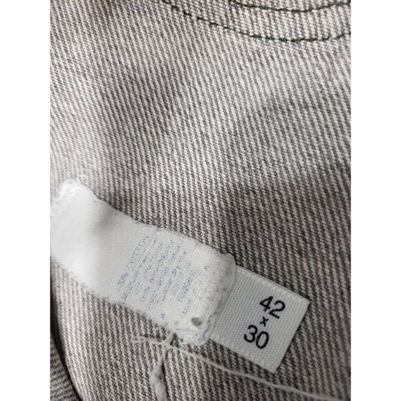 Vtg Dickies Branders Mens Smokey Gray Loose Denim Light Wash Jeans Size 42X30 - Picture 6 of 9